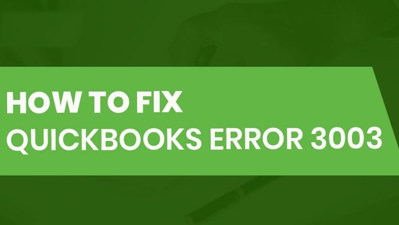 QuickBooks-Error-3003
