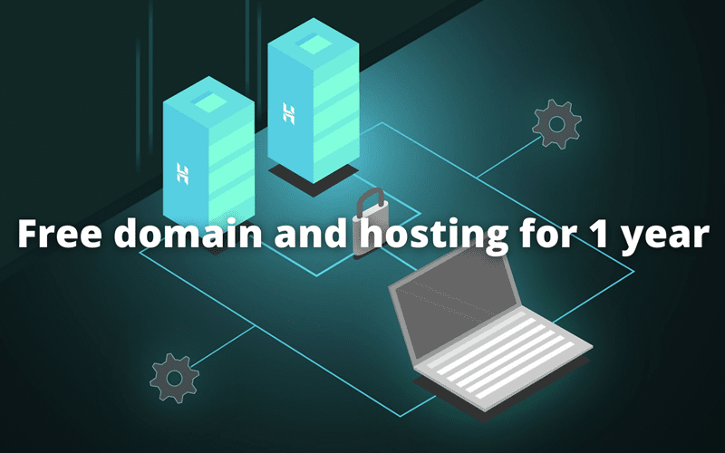 Free domain and hosting for 1 year