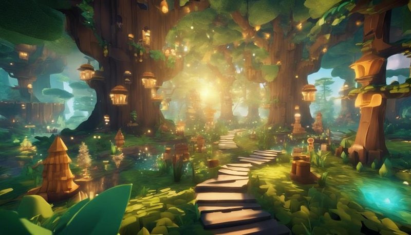 mysterious forest adventure awaits