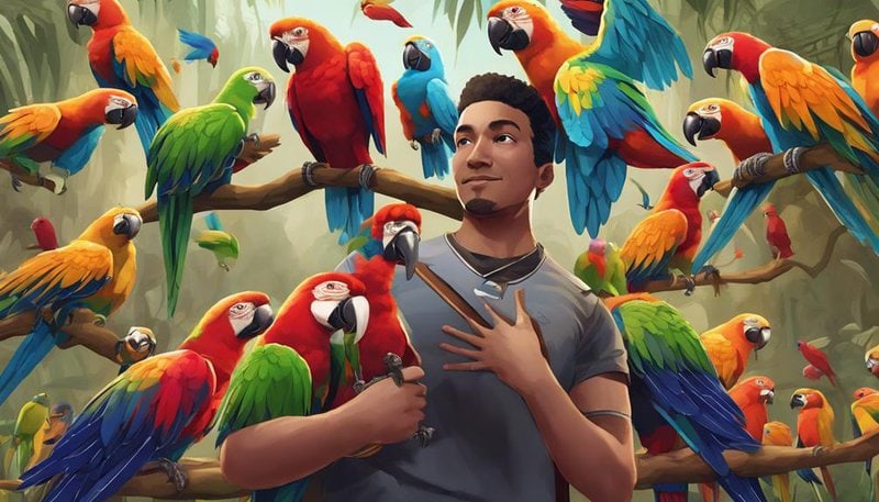 teaching your parrot tricks