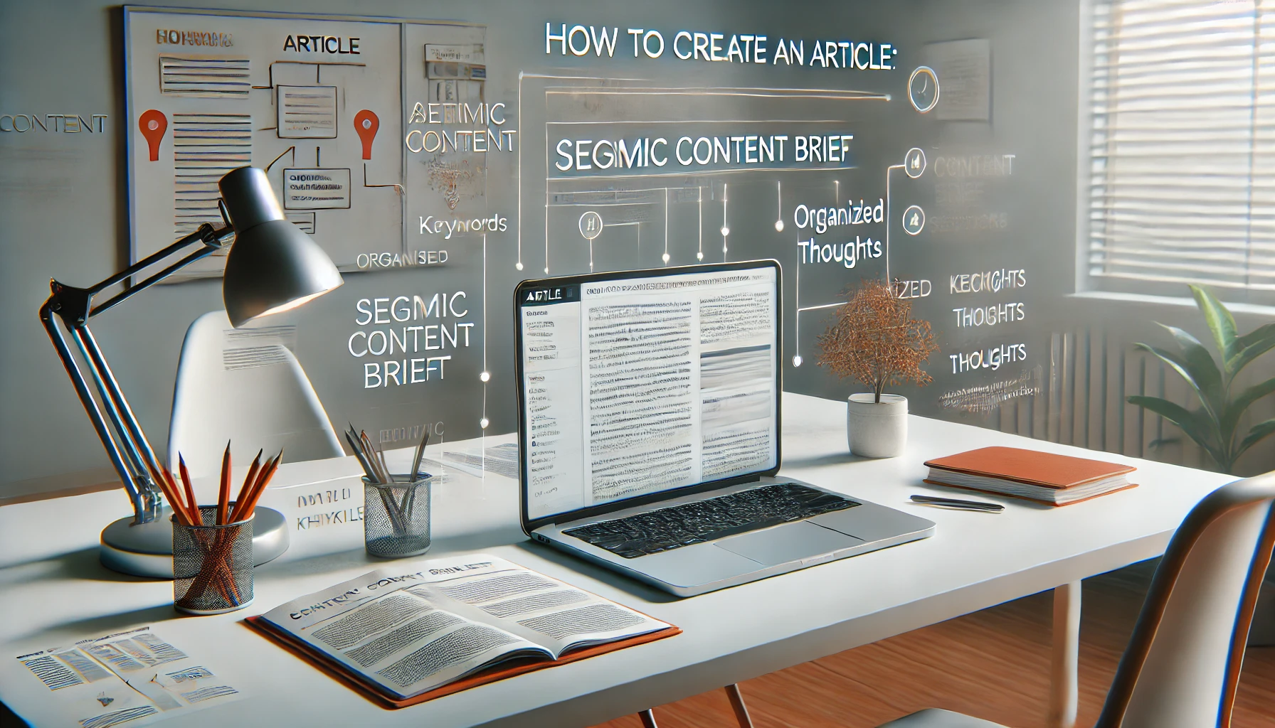 How to create an article semantic content brief